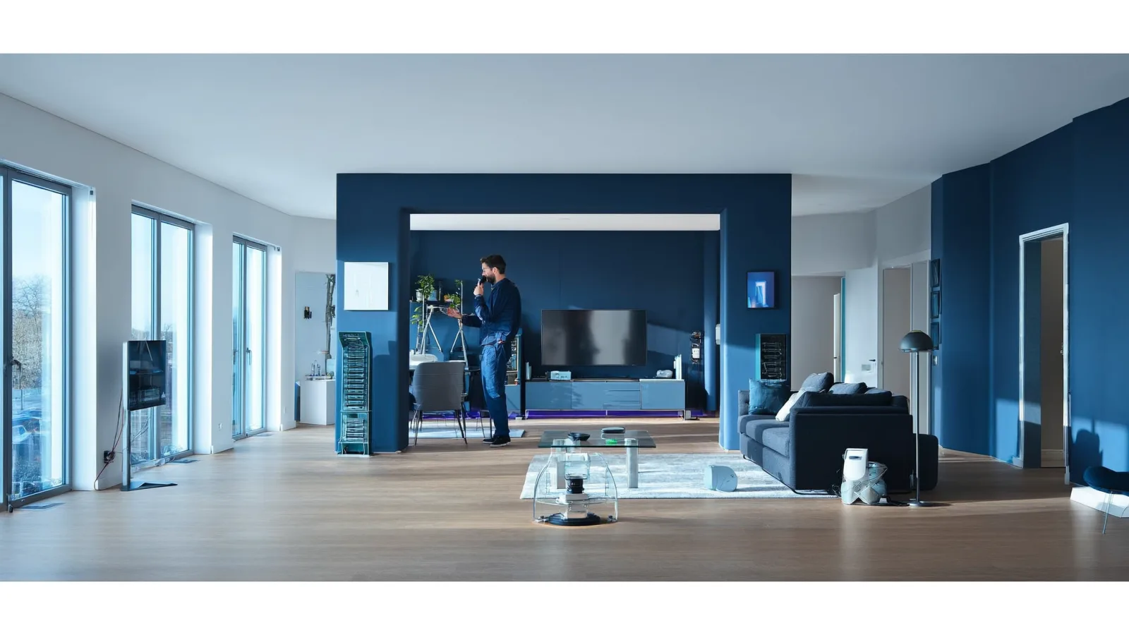 Een slim, energiezuinig Nederlands huis met domotica en energiemonitoring